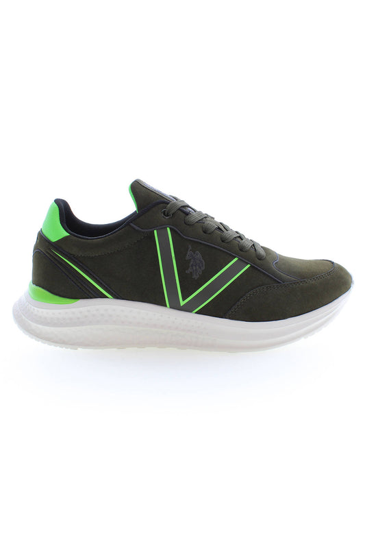 U.S. POLO ASSN. CALZATURA SPORTIVA UOMO VERDE