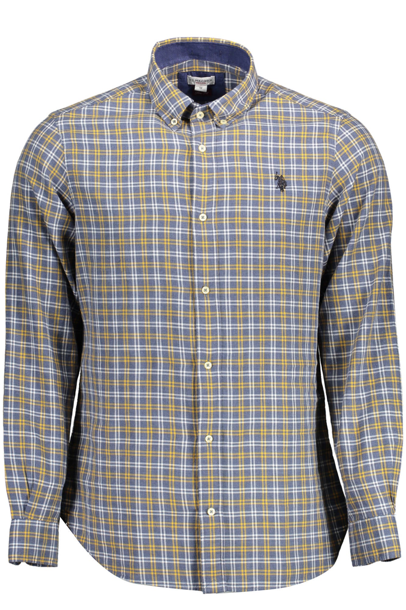 U.S. POLO ASSN. CAMICIA MANICHE LUNGHE UOMO BLU