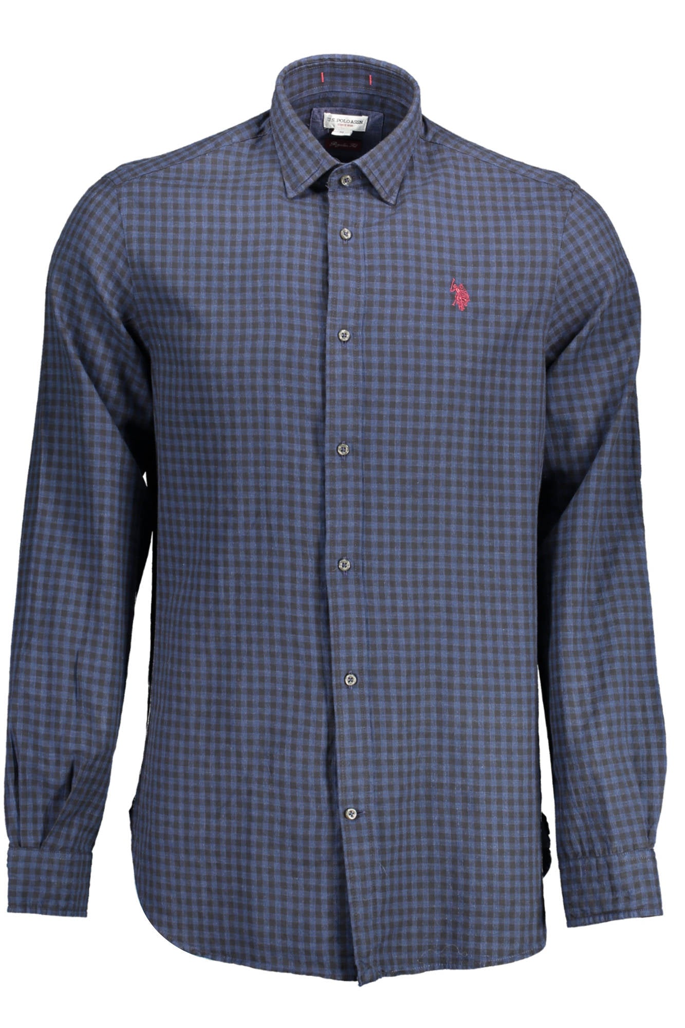U.S. POLO ASSN. CAMICIA MANICHE LUNGHE UOMO BLU