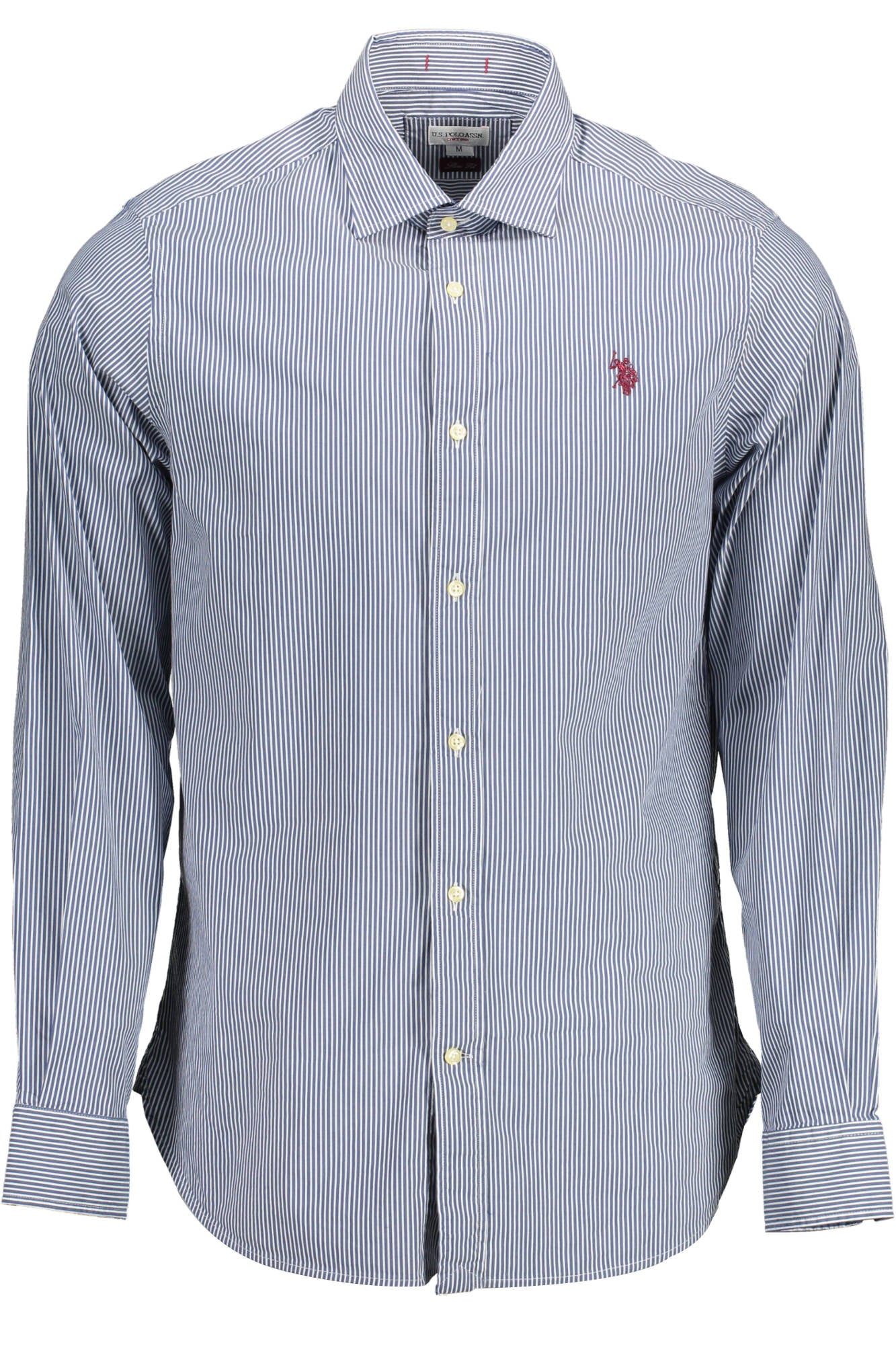 U.S. POLO ASSN. CAMICIA MANICHE LUNGHE UOMO BLU
