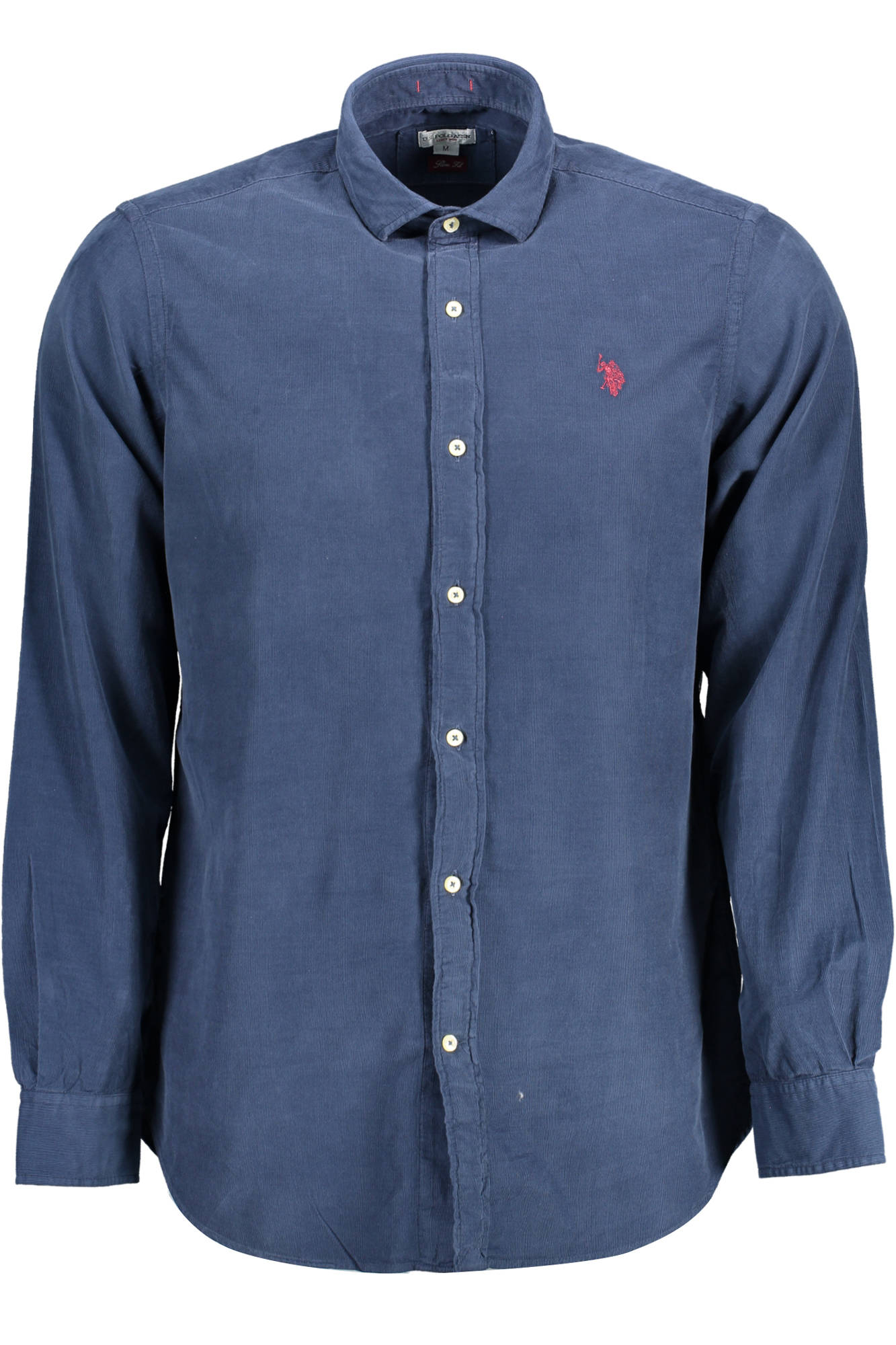 U.S. POLO ASSN. CAMICIA MANICHE LUNGHE UOMO BLU