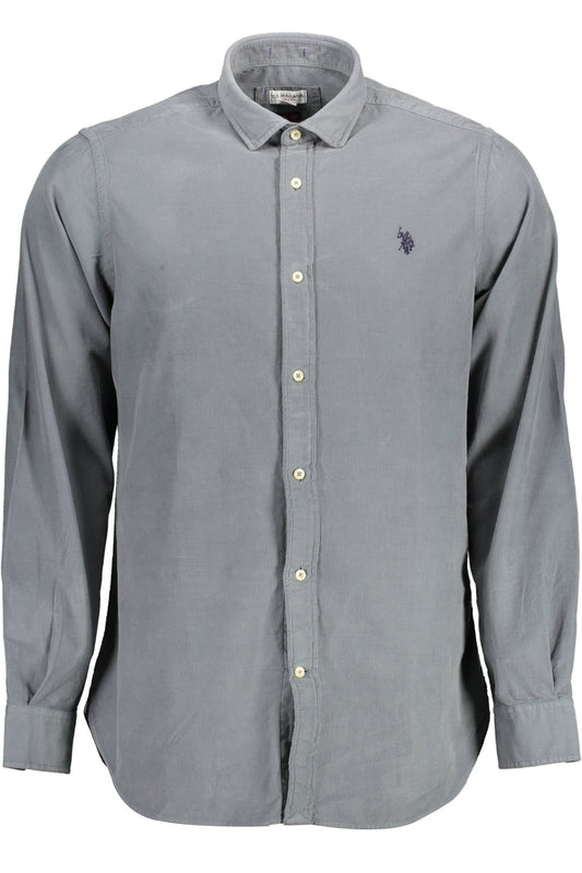 U.S. POLO ASSN. CAMICIA MANICHE LUNGHE UOMO BLU