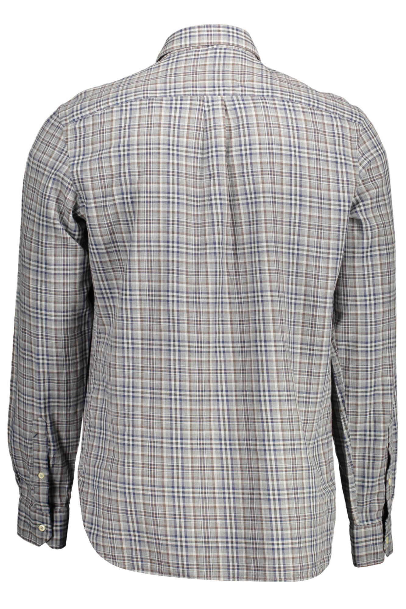 U.S. POLO ASSN. CAMICIA MANICHE LUNGHE UOMO GRIGIO