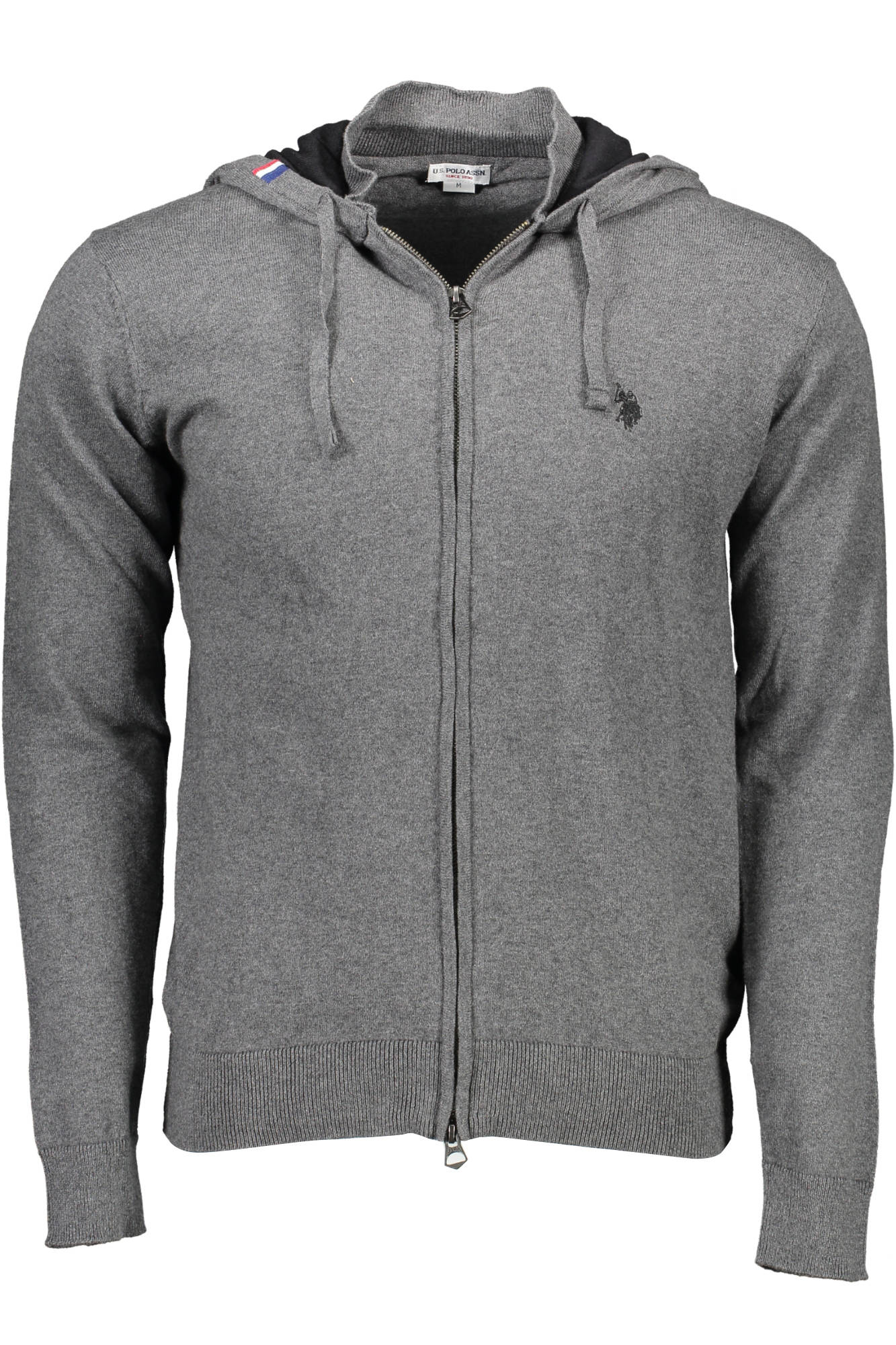 U.S. POLO ASSN. CARDIGAN UOMO GRIGIO