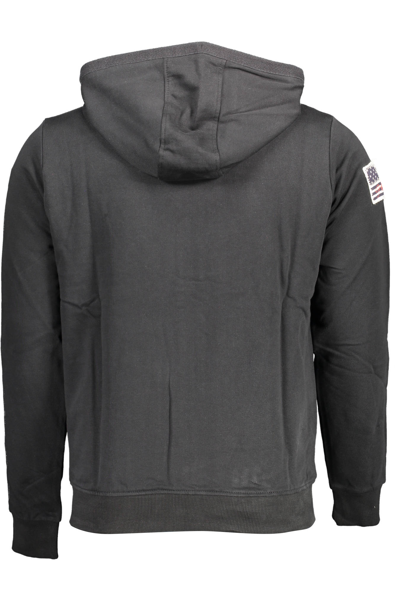 U.S. POLO ASSN. FELPA CON ZIP UOMO NERO