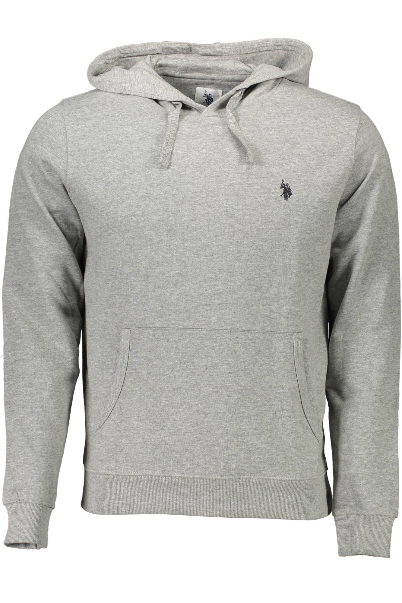 U.S. POLO ASSN. FELPA SENZA ZIP UOMO GRIGIO