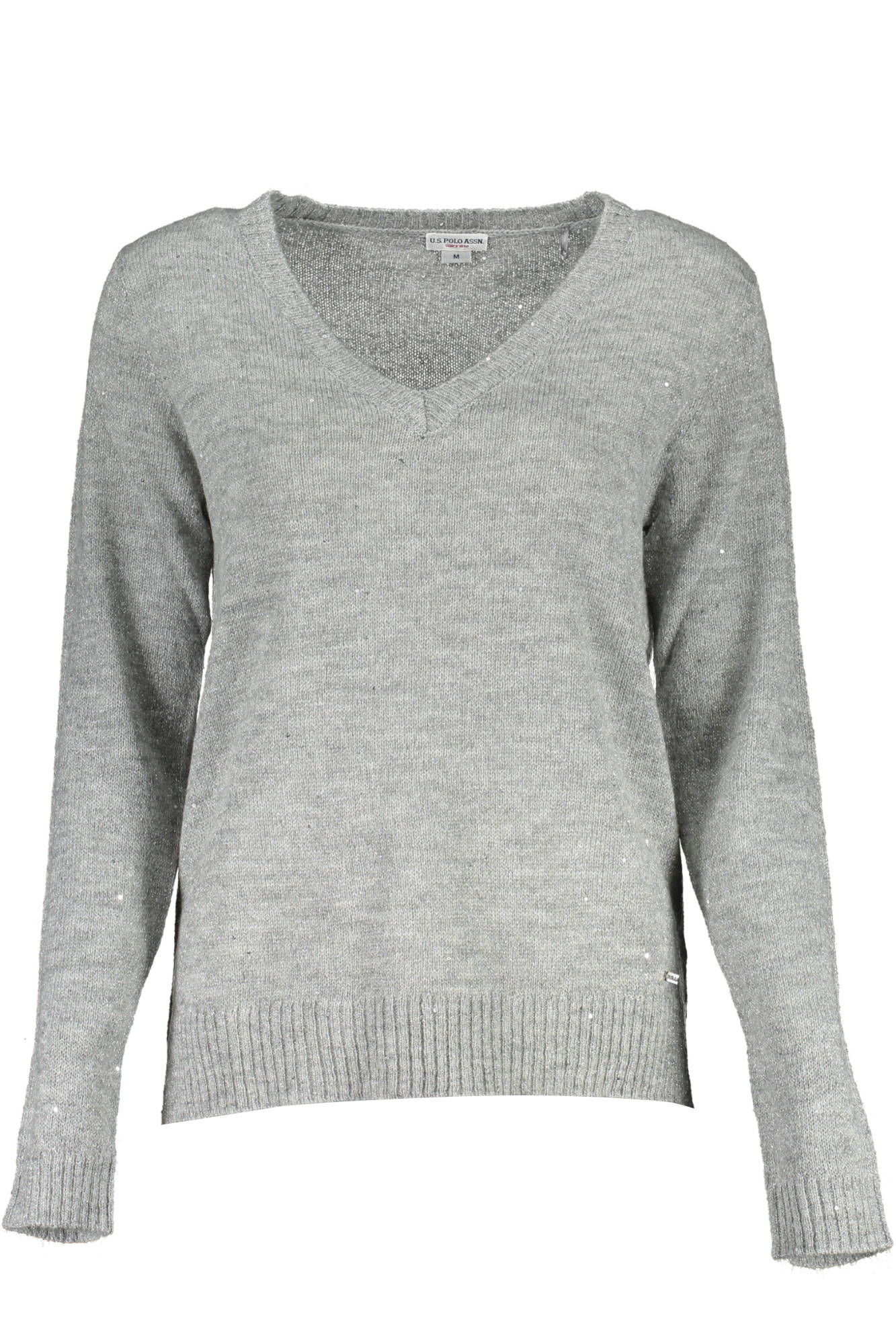 U.S. POLO ASSN. MAGLIONE DONNA ARGENTO