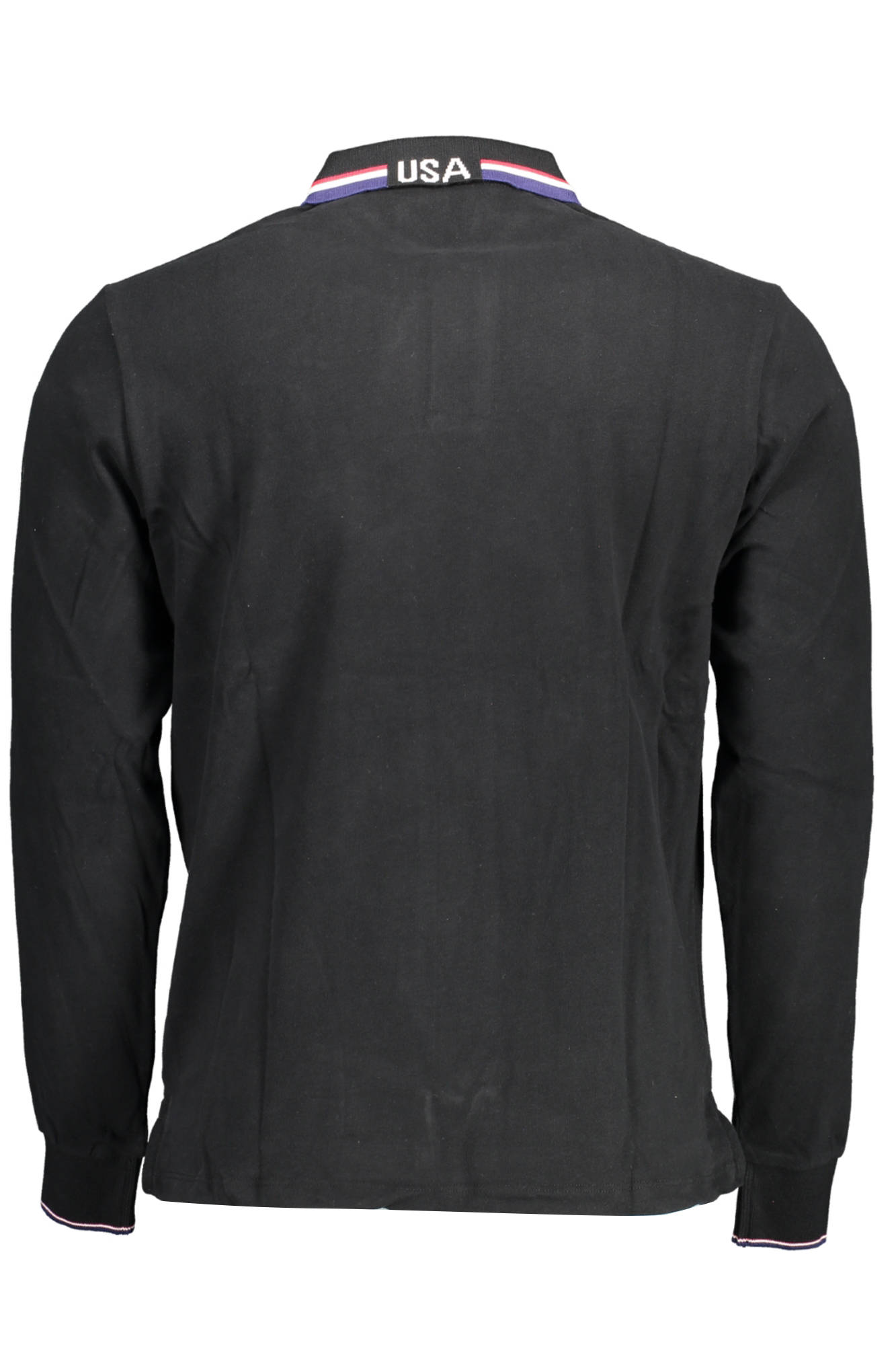 U.S. POLO ASSN. POLO MANICHE LUNGHE UOMO NERO