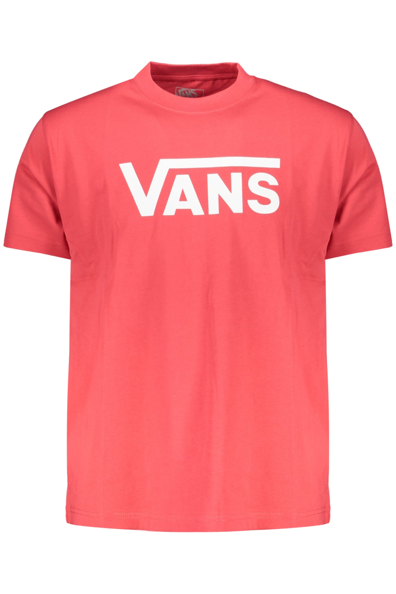 VANS T-SHIRT MANICHE CORTE UOMO ROSSO